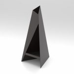 Āra kamīns -Pyramid