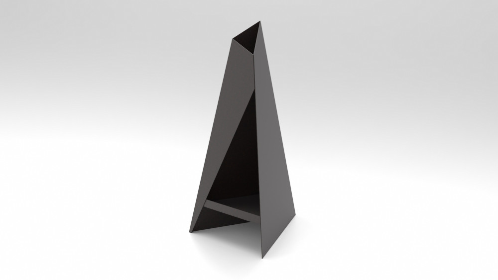 1- Āra kamīns -Pyramid - Image 1
