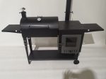 Oven/Grill/Smoker Set with Glass Door D40cm - 3mm, 4mm