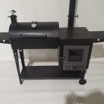 Oven/Grill/Smoker Set with Glass Door D40cm - 3mm, 4mm