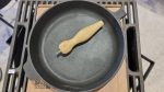 Чугунная сковорода 260х40мм со съёмной ручкой — изображение 2