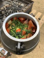 12-liter Afghan cauldron, solid color - Image 2