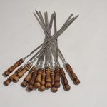 Шашлычные шампуры с деревянной ручкой