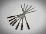 Kebab skewer with wooden handle - Image 2