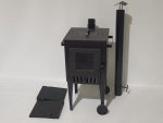 Krāsns kvadrāta ar stikla durvīm D40cm - 3mm, 4mm - Image 2