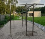 Outdoor sports complex made of stainless steel No29