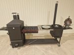 BIG 3-in-1 Oven/Grill/Smoker with Table