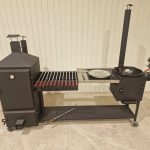 BIG 3-in-1 Oven/Grill/Smoker with Table