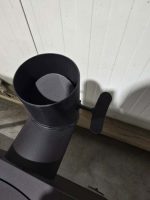 Печь с полками и трубой, квадратная D45 см — изображение 6