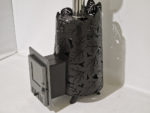 Банная печь с закрытой каменкой "Берёзовый лист"